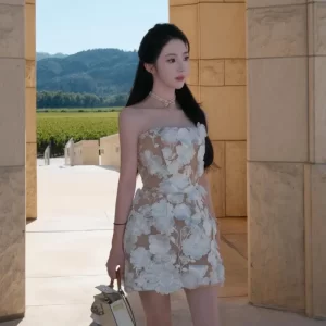 高端商务模特